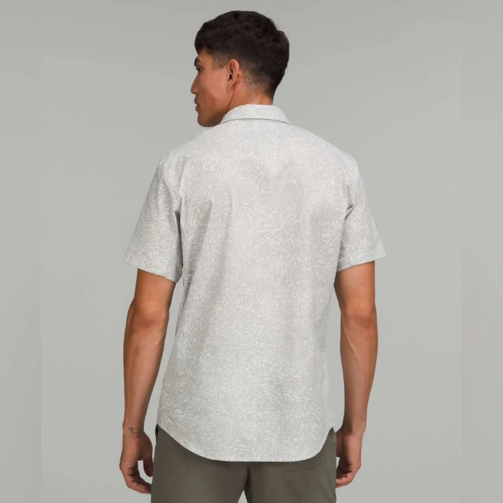 Lululemon | Airing Easy Shirt | Crunch Max Vapor Seal Grey | Men‎ XL - Picture 3 of 10